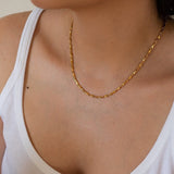 Gold Twist Chain Choker