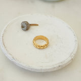 Gold Geometric Ring