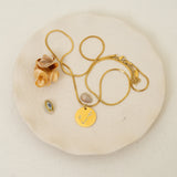 Gold Zodiac Sign Pendant Necklace
