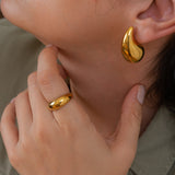 Gold Dome Statement Ring