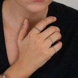 Twisted Rope Ring - Stainless Steel Braided Boho Modern Design