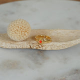 Gold & Colorful Enamel Ring