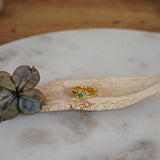 Gold & Colorful Enamel Ring