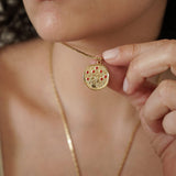 Gold Medusa Necklace