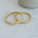 Gold Elastic Snake Chain Bracelet