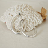 Silver Bold Hoop Earrings