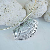 Silver Berber Tuareg Statement Collar Torque Necklace