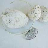 Silver Berber Tuareg Statement Collar Torque Necklace