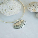 Silver Berber Tuareg Statement Collar Torque Necklace