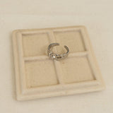 Silver Hammered Ring