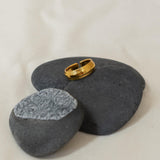 Gold-Brushed Ring