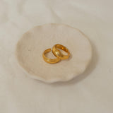Gold-Brushed Ring