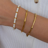 Gold Bamboo Cuff