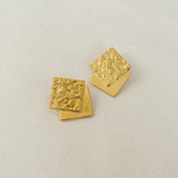Large Square Geometric Earrings