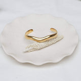 Gold-Plated Bold Irregular Shape Cuff