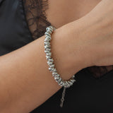 Silver Rings Chain Bracelet