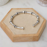 Silver Bamboo Cuff