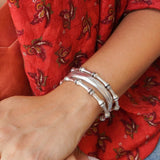 Silver Bamboo Cuff
