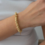 Gold Rings Chain Bracelet