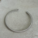 Silver Oversized Snake Collar Necklace