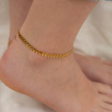 Silver/Gold Arrow Chain Anklet