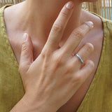 Silver Ethnic Band Ring