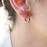 Silver Hoop Earrings