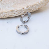 Silver Hoop Earrings