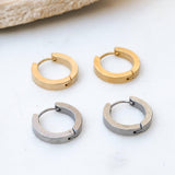 Silver Hoop Earrings