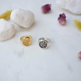 Gold Snake Stamp Signet Ring