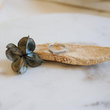 Silver Rectangular Arrows Ring