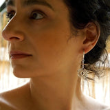 Ασημένιοι Κρίκοι με Μάτι