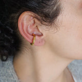 Single Gold Large Ear Cuff