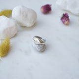 Silver Classic Rhombus Signet Ring