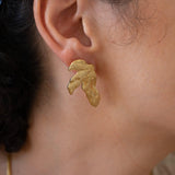 Large Flower Stud Earrings