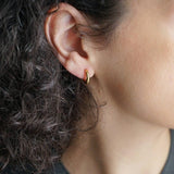 Classic Gold Open Hoop Earrings