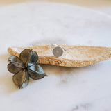 Silver Sun Rays Signet Ring