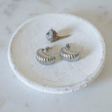 Ασημένιοι Κρίκοι Croissant 