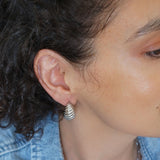 Ασημένιοι Κρίκοι Croissant 