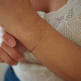 Χρυσό Βραχιόλι με Αλυσίδα Cobra