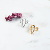 Gold Triangle Ethnic Ring