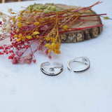 Silver Evil Eye Ring