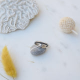 Silver Evil Eye Ring