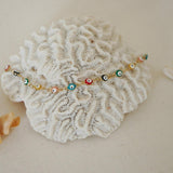 Gold Evil Eye Anklet