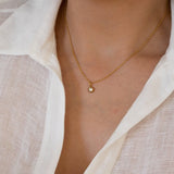 Tiny Dainty Rhinestone Necklace