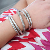 Silver Bali Style Cuff