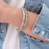 Silver Bali Style Cuff