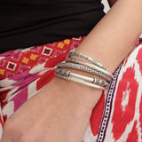 Silver Bali Style Cuff