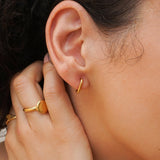 Χρυσοί Τετράγωνοι Κρίκοι