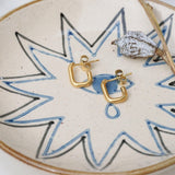 Χρυσοί Τετράγωνοι Κρίκοι